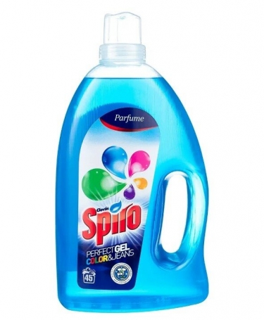 Spiro Color 3150ml гель с ланолином для стирки цветных тканей